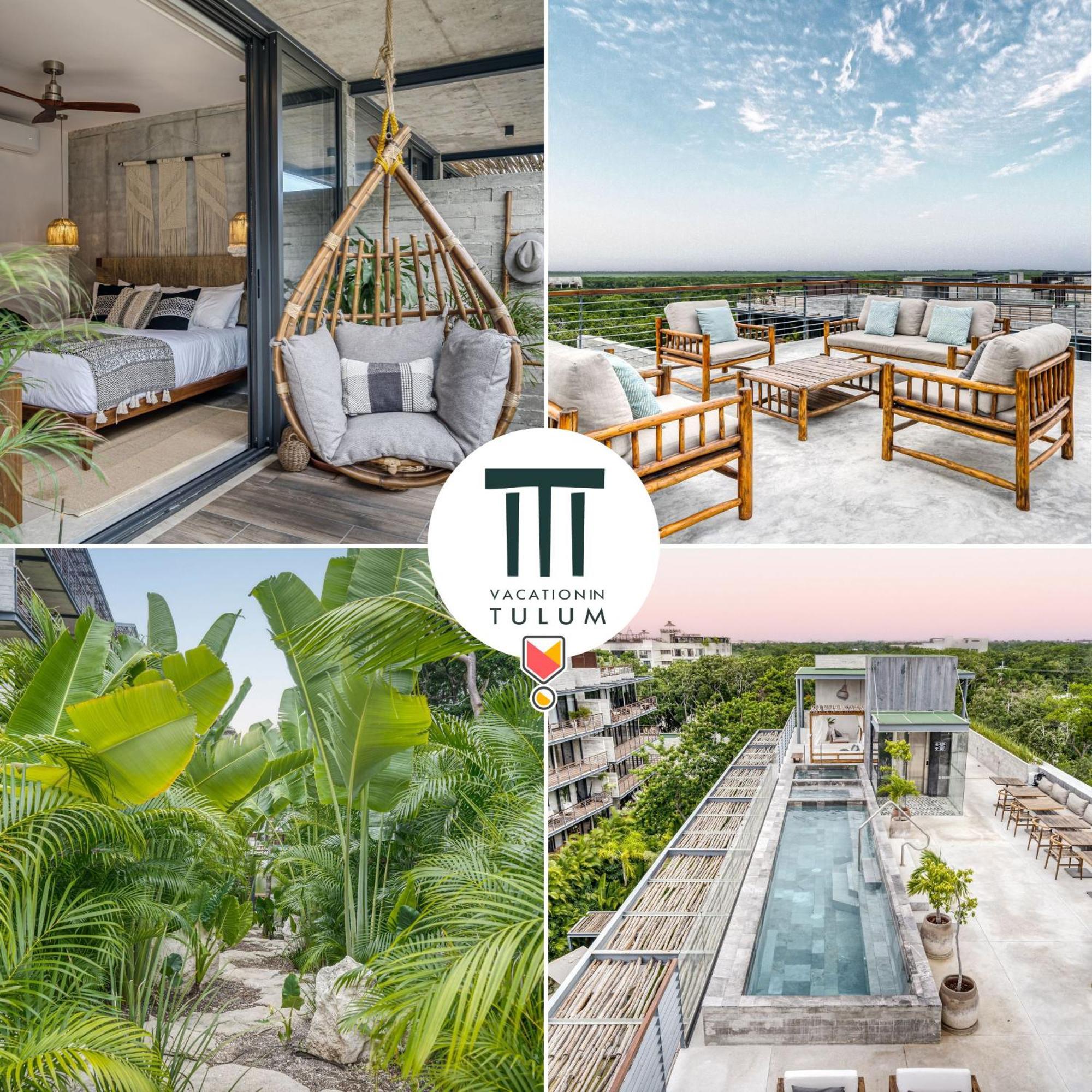 Waterworld Tulum 2Br W Cenote -Lagoons - Big Gym エクステリア 写真